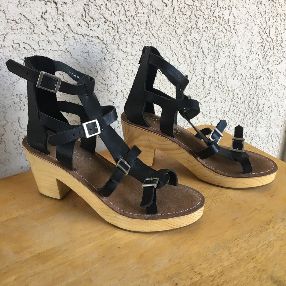 Coconuts by Matisse | Chunky Strappy Heels 8